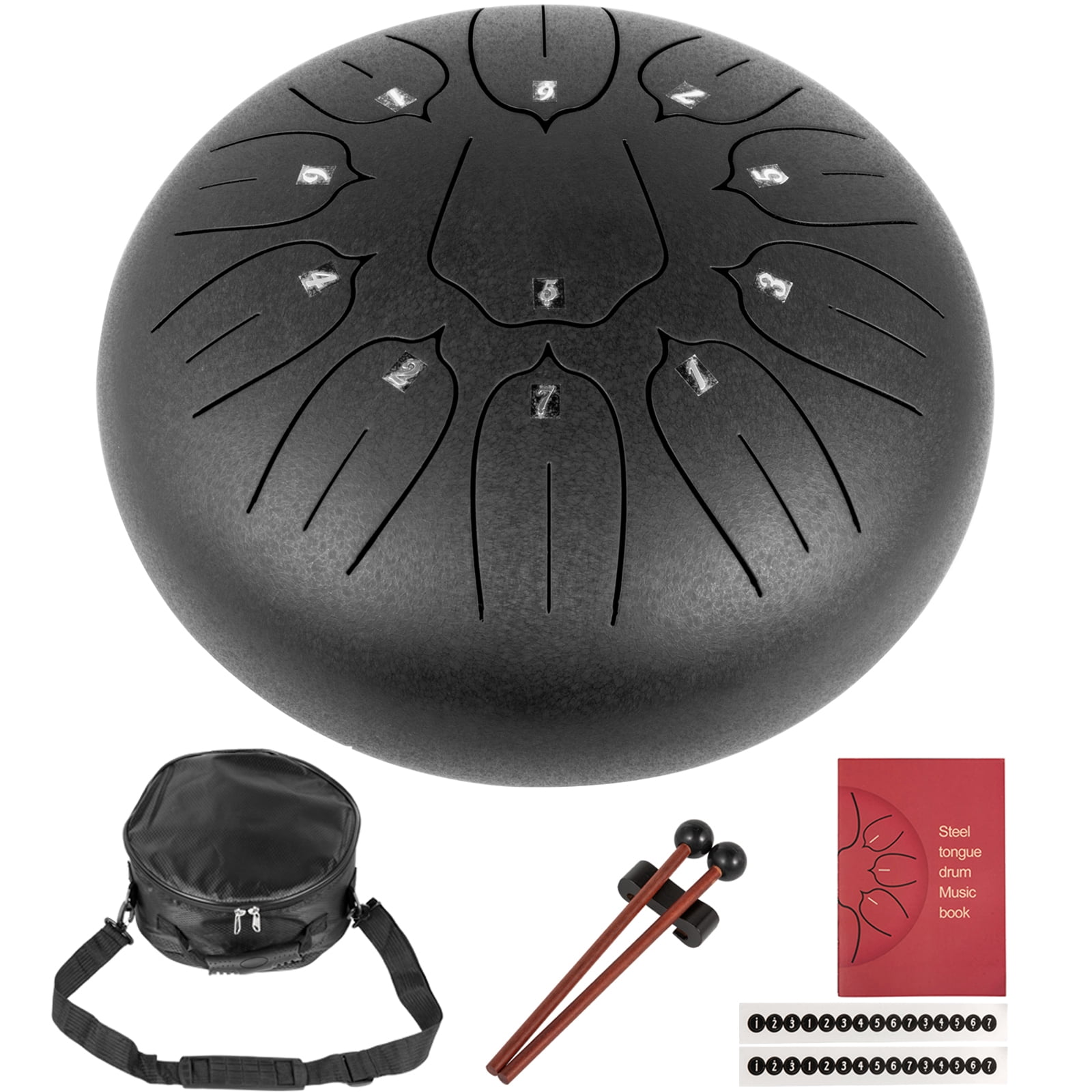 Tambour à langue en acier - VEVOR - 10 Instrument à percussion