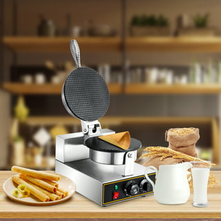  Double Waffle Bowl Maker by StarBlue - White - Make bowl shapes  Belgian waffles in minutes, Best for serving ice cream and fruit