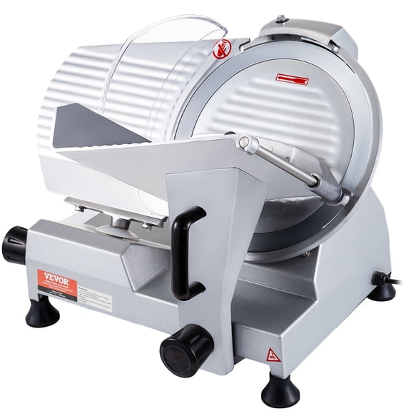 VEVOR 12" Commercial Meat Slicer 350W Electric Deli Slicer for Meat Cheese Bread