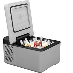 VEVOR 12 Volt Refrigerator 10 Qt, Portable Mini Freezer (-4~68) with APP Control Car Compressor Fridge Cooler 12V/24V DC and 110-220V AC