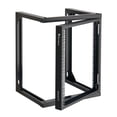 VEVOR 12U Wall Mount Server Rack, 150 lbs Max Load Capacity, Open Frame ...