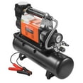 thumbnail image 1 of VEVOR 12V Heavy Duty Air Compressor with 6L Tank Kit, 6.35 CFM Portable Tire Inflator, 150PSI Offroad Air Compressor with Digital Pressure Gauge Tire Inflator for Trucks Car SUV 4 x 4 Vehicle RV, 1 of 9