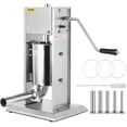 thumbnail image 1 of VEVOR 15L/45.2lbs Sausage Stuffer 2 Speed CE&SGS Standards Stainless Steel Vertical Sausage Maker, 1 of 10