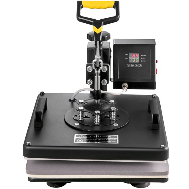 VEVOR 15x15" 8in1 Heat Press w/ Dual LED Display (TShirts, Hats
