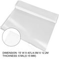 thumbnail image 1 of VEVOR 15x40 ft Greenhouse Polyethylene Film – 6 Mil Clear Plastic Cover for Garden & Plant Protection, 1 of 5