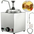 thumbnail image 1 of VEVOR 2.6Qt Nacho Cheese Dispenser with Pump Hot Fudge Warmer with Pump, 1 of 9