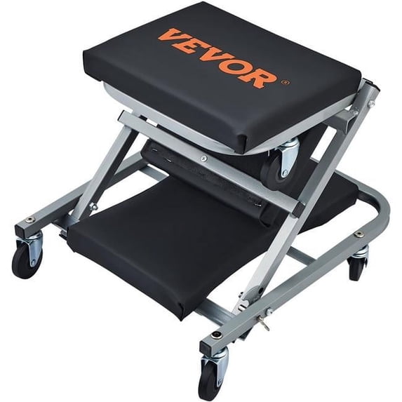 Shop stools, 2 in-1 Z mechanic creeper Seat Rolling Chair Auto Mechanics Shop Garage Work Stool