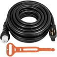 thumbnail image 1 of VEVOR 20FT 50A Generator Power Cord 125/250-volt 14-50P to CS6364 Locking Connector, 1 of 9