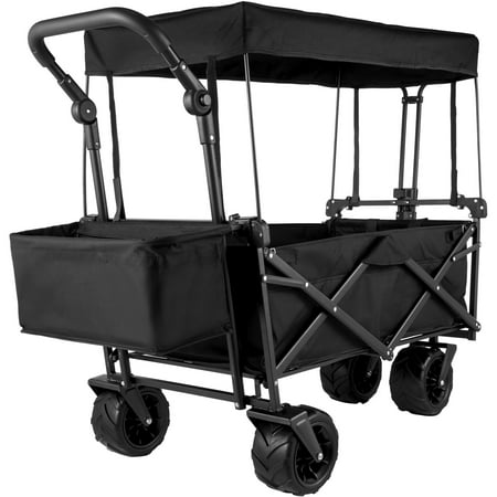 VEVOR 220.5 lbs Capacity with Garden Wagon with Removable Canopy