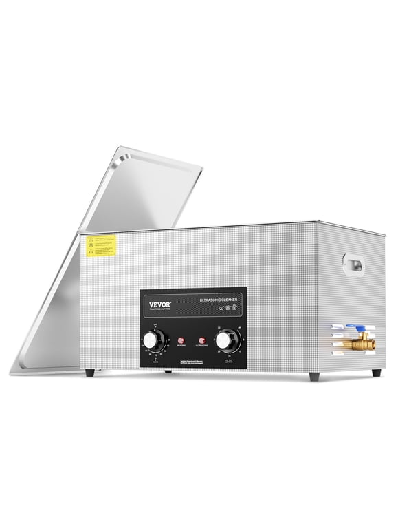 22L Ultrasonic Cleaner with Heater Timer & Basket, Professional Digital Sonic Cavitation Machine, 480W Cleaning Machine for Lab Tools, Metal Parts, Carburetor, Brass, Auto Parts, Engine Parts