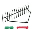 thumbnail image 1 of VEVOR 24 in Aquatic Weed Rake, 8.7 in Double Sided Lake Weed Rake, Pond Weeds Cutter with 30ft Rope, Tie Hole, No Assembly Required, Lightweight Muck Lilypad Clearing Tool for Pond, Lake, Rivulet, 1 of 9