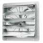 VEVOR 24'inch Shutter Exhaust Fan, 3320 CFM High-Speed Aluminum Wall Mount