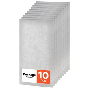 VEVOR 24 x 48 in PVC Ceiling Tiles 10-Pack Drop Ceiling Panels White Marble, PVC Foam Board, Grid Fit, Water-Resistant, Flexible Cut, Easy to Clean, Modern Decorative Finish for Home, Office Areas