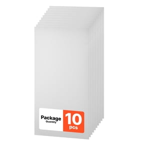 VEVOR 24 x 48 in PVC Ceiling Tiles 10-Pack Drop Ceiling Panels White, PVC Foam Board, Grid Fit, Water-Resistant, Flexible Cut, Easy to Clean, Modern Decorative for Home,Office,Kitchen,Living Room