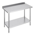 thumbnail image 1 of VEVOR 24 x 48 x 36 Inch Stainless Steel Work Table, Commercial Food Prep Worktable Heavy Duty Prep Worktable, Metal Work Table with Adjustable Height for Restaurant, Home and Hotel, 1 of 9
