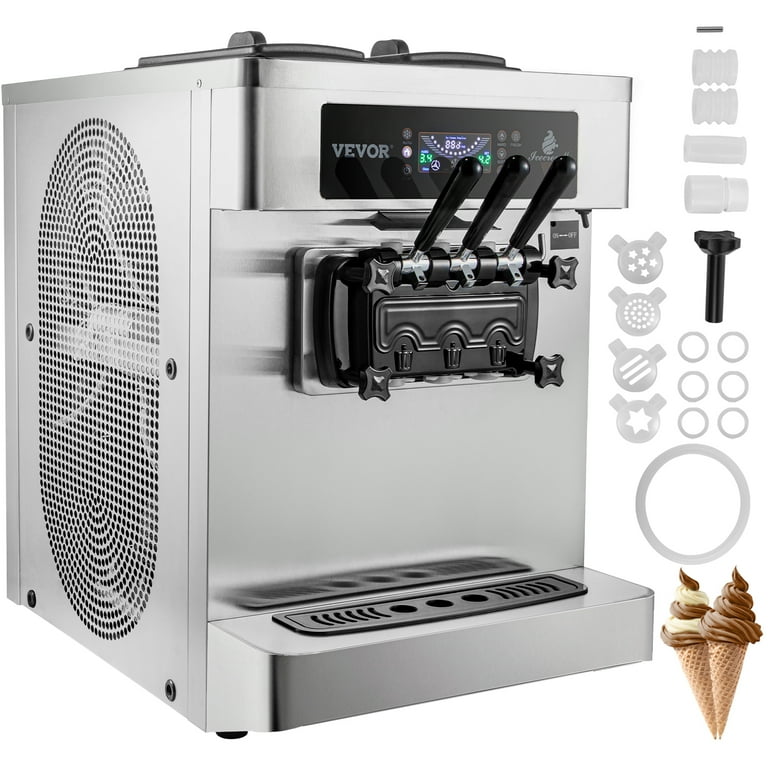 Portable soft serve ice cream machine shop