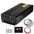 thumbnail image 1 of BENTISM 2500W Pure Sine Wave Power Inverter, DC 12V to AC 120V Car Inverter with USB Port, LCD Display, and Remote Controller Power Converter, 1 of 9