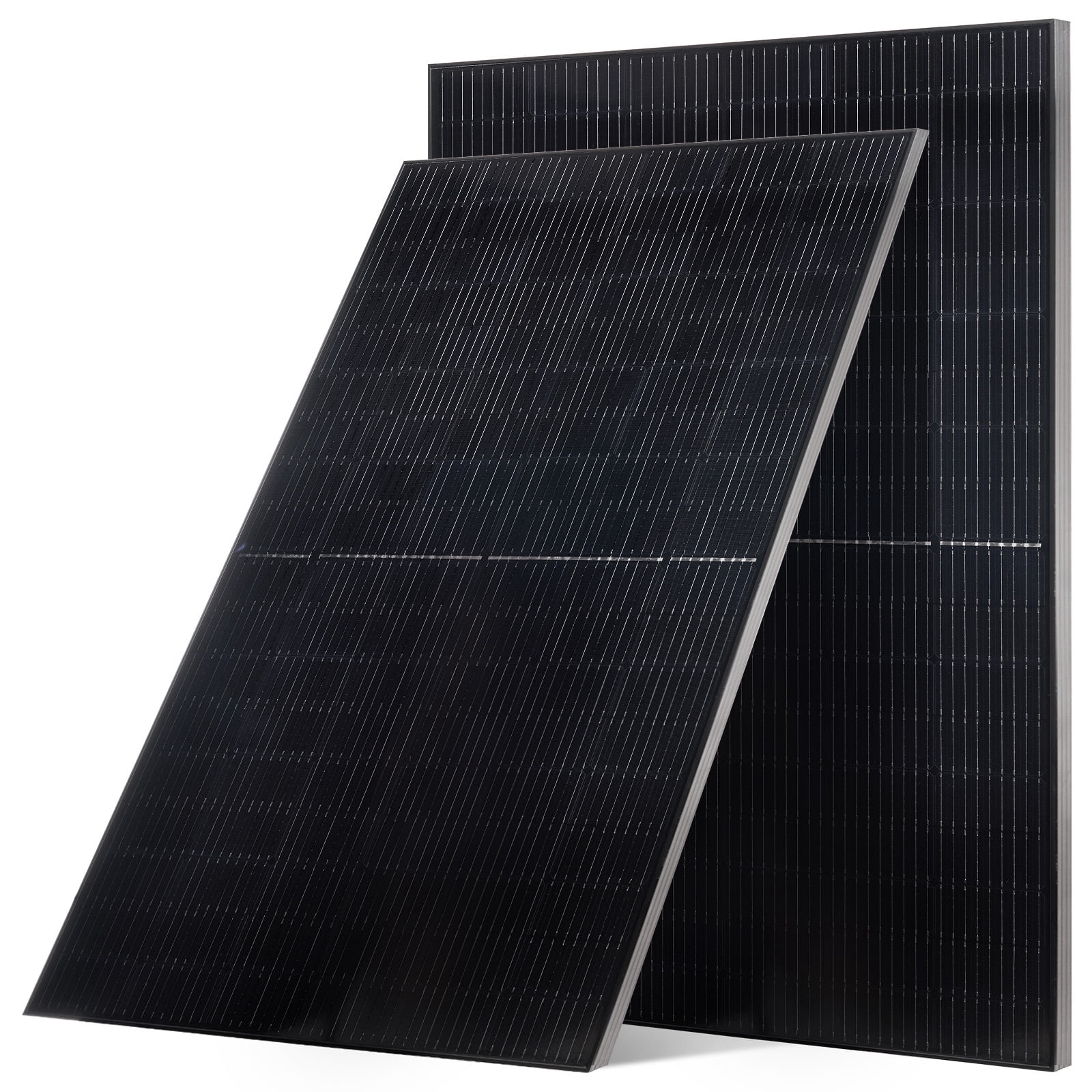 VEVOR 2PCS 400W Monocrystalline Solar Panels, 23% High-Efficiency Mono PV Module with Stable MC4 Output & Aluminum Frame, IP65 Waterproof Solar Panel for Car Boat Flat Rooftop Off-Grid Applications