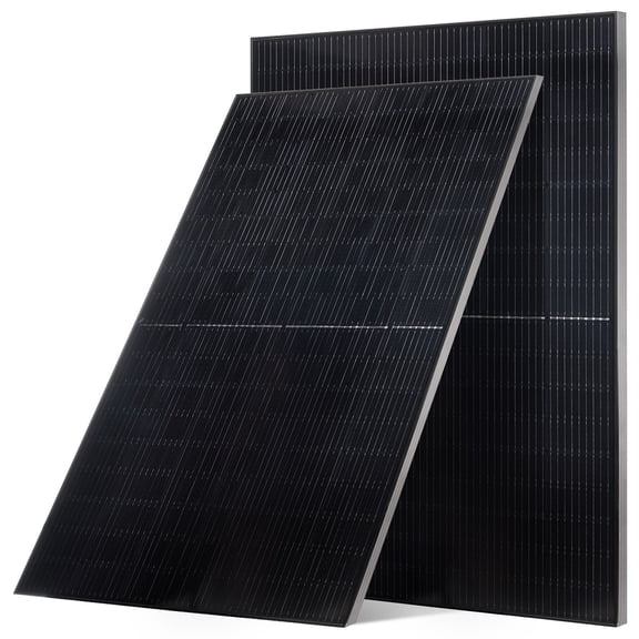 VEVOR 2PCS 400W Monocrystalline Solar Panels, 23% High-Efficiency Mono PV Module with Stable MC4 Output & Aluminum Frame, IP65 Waterproof Solar Panel for Car Boat RV Flat Rooftop Off-Grid Application
