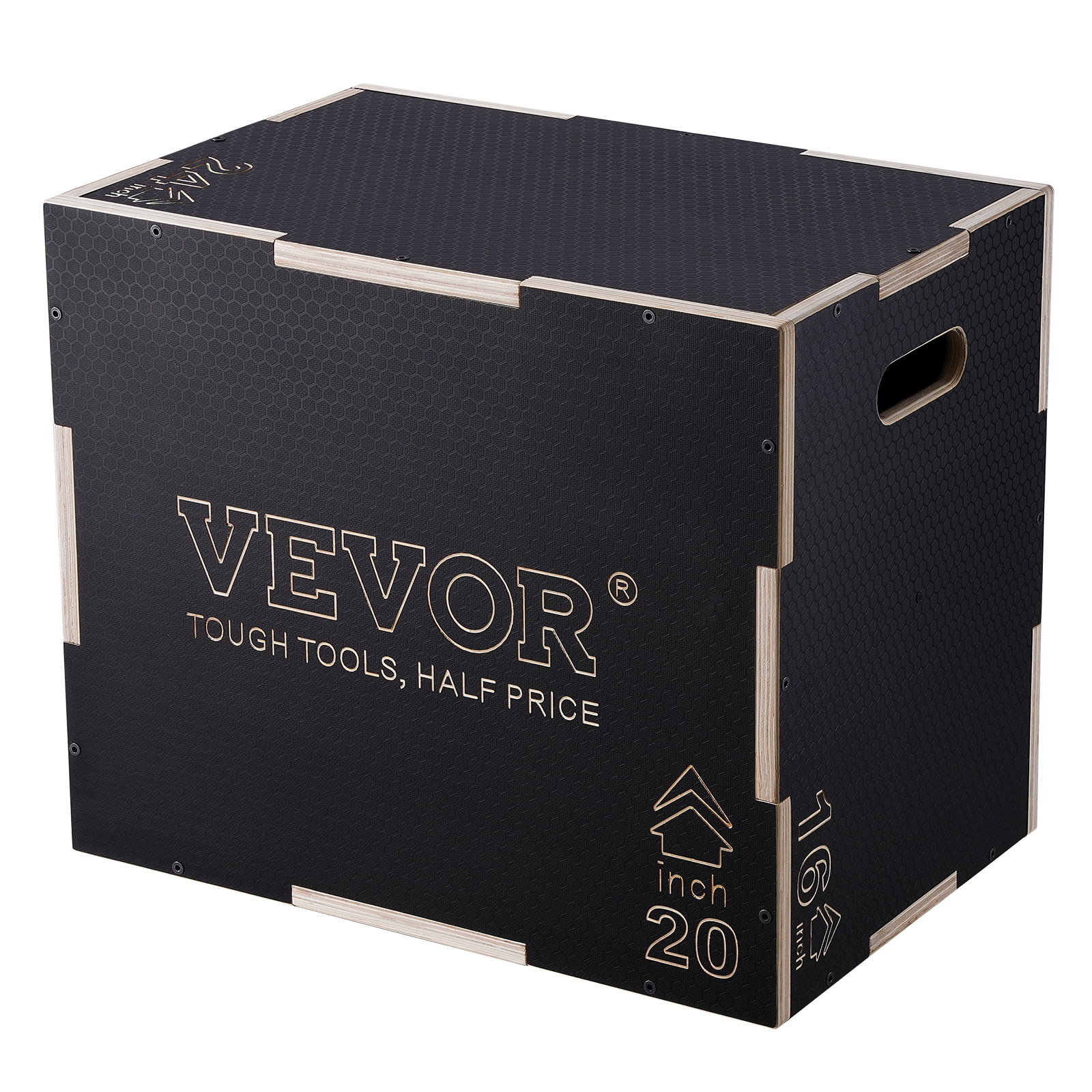 SKYSHALO Plyometric Jump Boxes, 12/18/24/30 in. Plyo Box