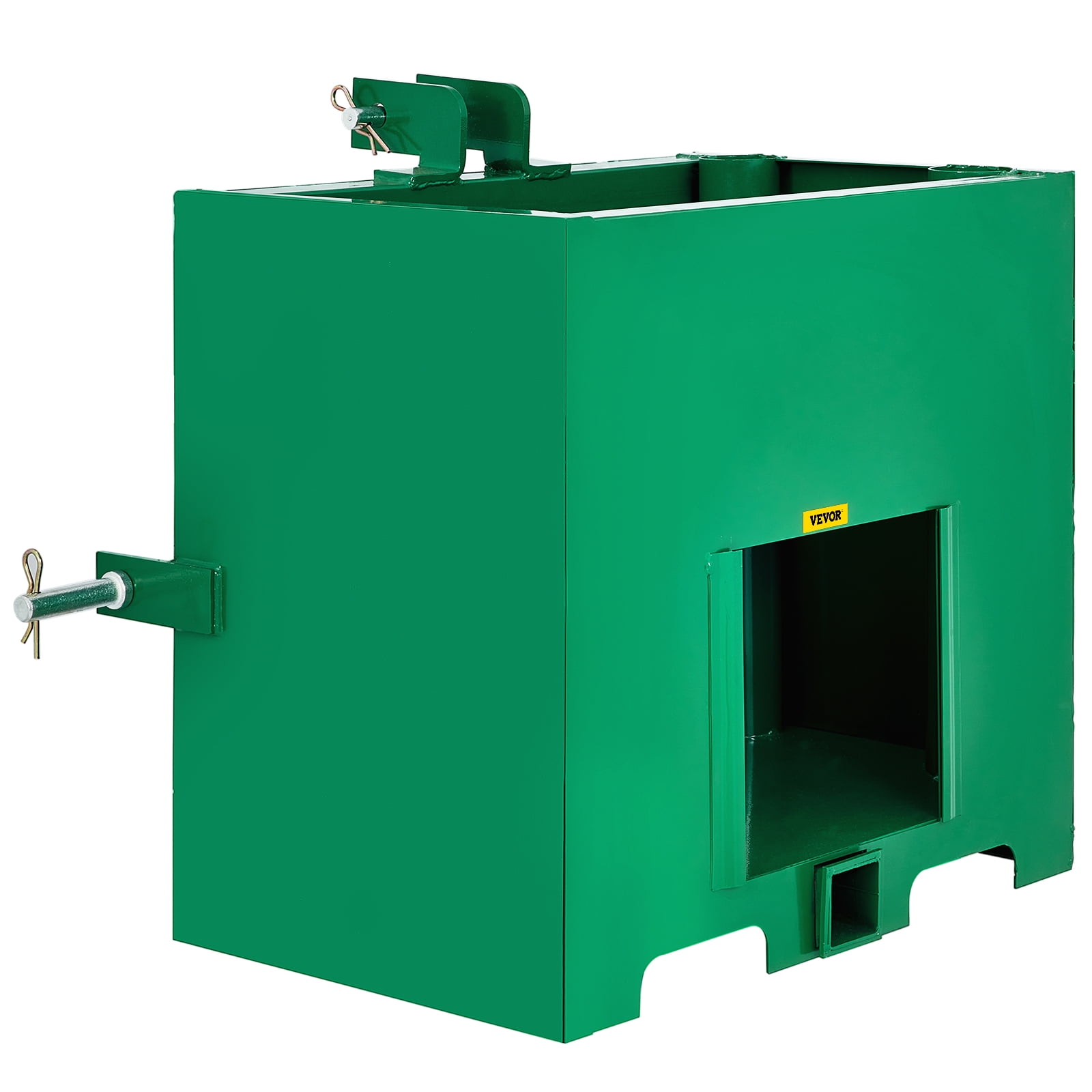 VEVOR 3 Point Ballast Box, 800lbs Capacity Hitch Ballast Box, Standard