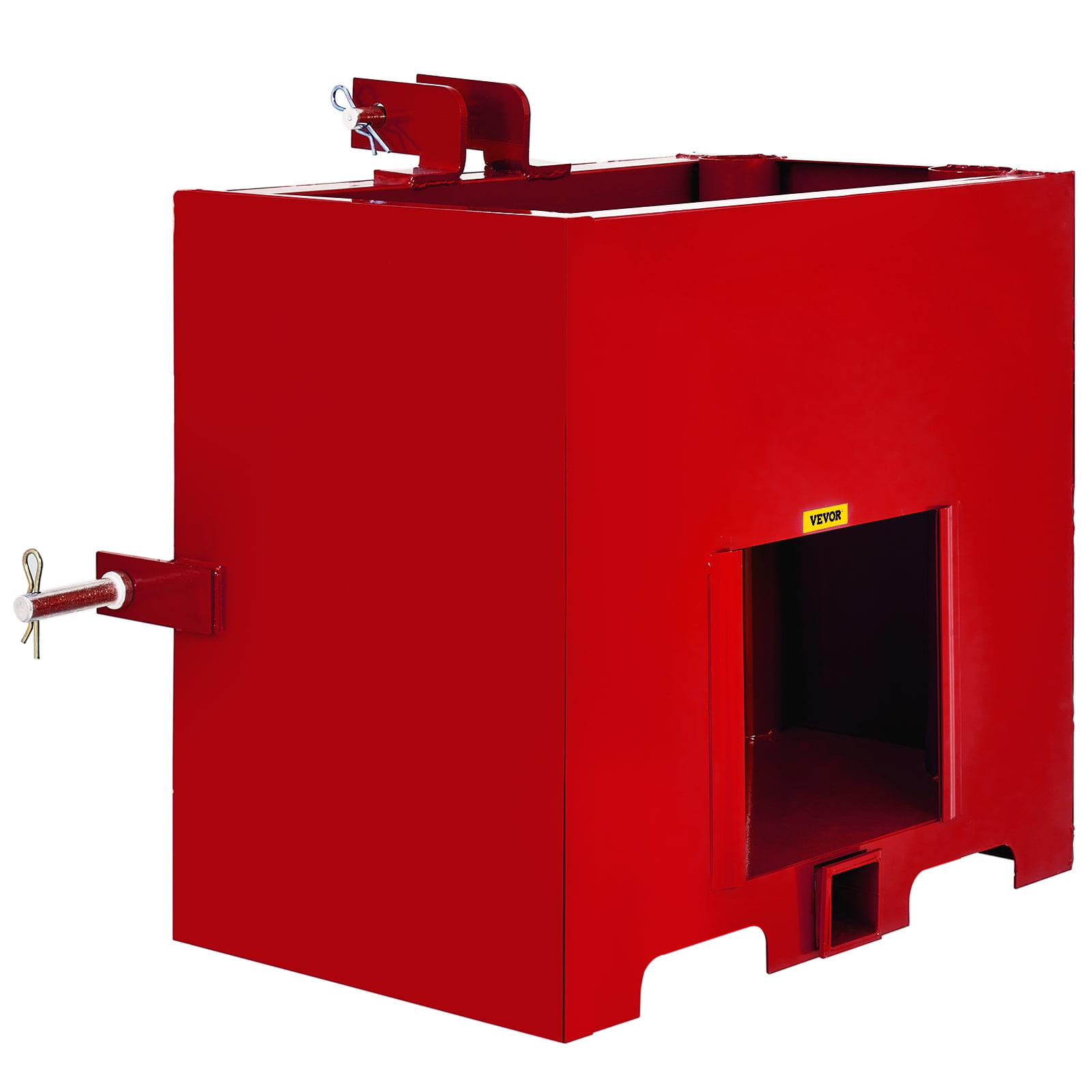 VEVOR 3 Point Ballast Box, 800lbs Capacity Hitch Ballast Box, Standard