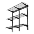 thumbnail image 1 of VEVOR 3-Tier Heavy Duty Wall Garage Shelving, 0.9 x 3 ft Steel Wall Mounted Shelving Unit, 11 x 36 Inch Per Shelf Floating Storage Metal Rack for Garage with 450 lbs Total Weight Capacity, Black, 1 of 9