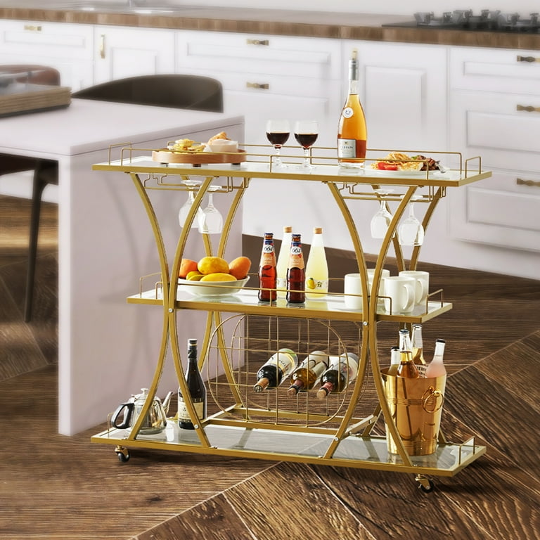 Gold wine stand sale