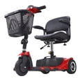 thumbnail image 1 of VEVOR 3-Wheel Folding Mobility Scooter - Electric, Heavy-Duty for Adults & Seniors, 12-Mile Range, 9° Climbing Ability, 265 lb Capacity - All-Terrain Travel Wheelchair, 1 of 12
