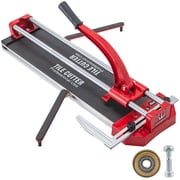 VEVOR 31 inch/800mm Tile Cutter Double Rails & Brackets Manual Tile Cutter 3/5 in Cap w/Precise Laser Manual Tile Cutter Tools for Precision Cutting