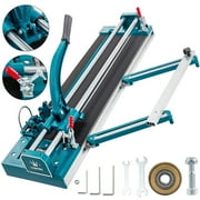 VEVOR 31 inch Tile Cutter Double Rail Manual Tile Cutter 3/5 in Cap w/Precise Laser Positioning Manual Tile Cutter Tools for Precision Cutting