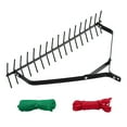 thumbnail image 1 of VEVOR 32 in Aquatic Weed Rake, 6.3 in Double Sided Lake Weed Rake, Lightweight Pond Weeds Cutter with 30ft Rope, No Assembly Required, Muck Lilypad Clearing Tool for Pond, Lake, Rivulet, 1 of 9