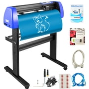 VEVOR 34 inch Vinyl Cutter with 20 Blades, 870mm Cutting Plotter Vinyl Cutter Machine Vinyl Plotter Cutter Machine with Sturdy Floor Stand Adjustable Force And Speed for Sign Making