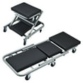 thumbnail image 1 of VEVOR 36'' 2 in 1 Z Creeper 300LBS Mechanic Rolling Garage/Shop Seat Low Profile Stool for Auto Repair, 1 of 10