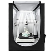 VEVOR 3D Printer Enclosure, Dustproof Waterproof Oxford Cloth 3D Printer Tent, Constant Temperature Protective Case with LED Lighting, Compatible with Creality/ELEGOO/Anycubic Multiple Popular Models