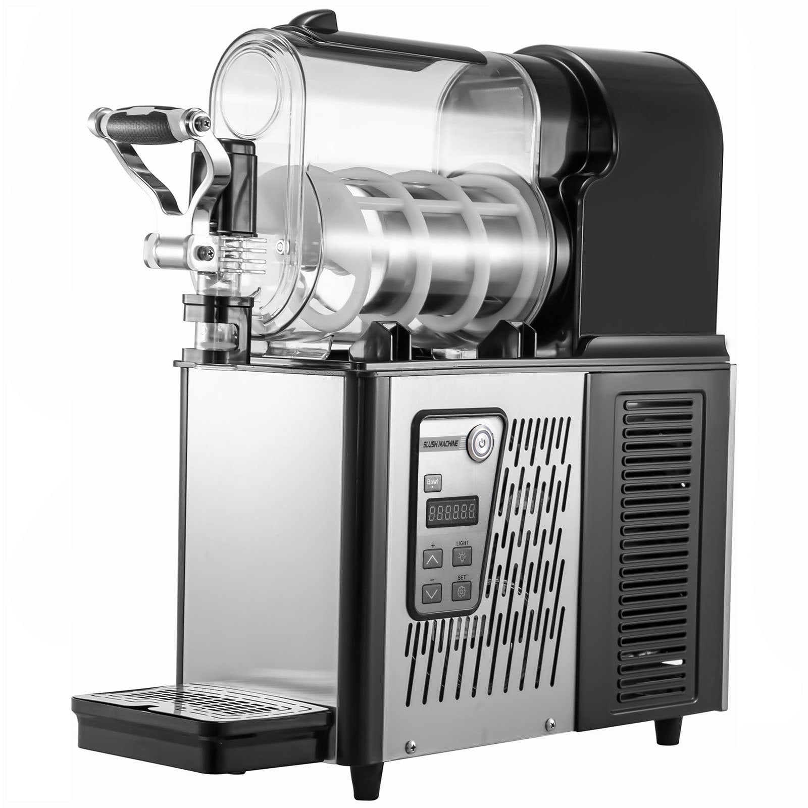 Slush Box Auto VEVOR 3L Commercial Slush Machine (Frozen Drink Maker, Auto Clean ...