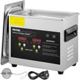 thumbnail image 1 of VEVOR 3L Upgraded Ultrasonic Cleaner (200W Heater,120W Ultrasonic) Professional Digital Lab Ultrasonic Parts Cleaner with Heater Timer for Jewelry Glasses Parts Cleaning, 1 of 9