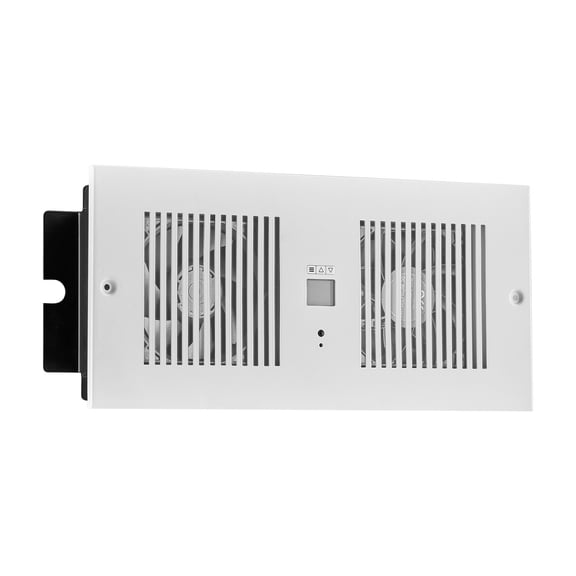 VEVOR 4-Inch Room to Room Fan, 2-in-1 300 CFM Through Wall Fan with Remote Control & Temperature Control, 10-Speed Ventilation Quiet Vent for Kitchen, Living & Laundry Room, Workshop