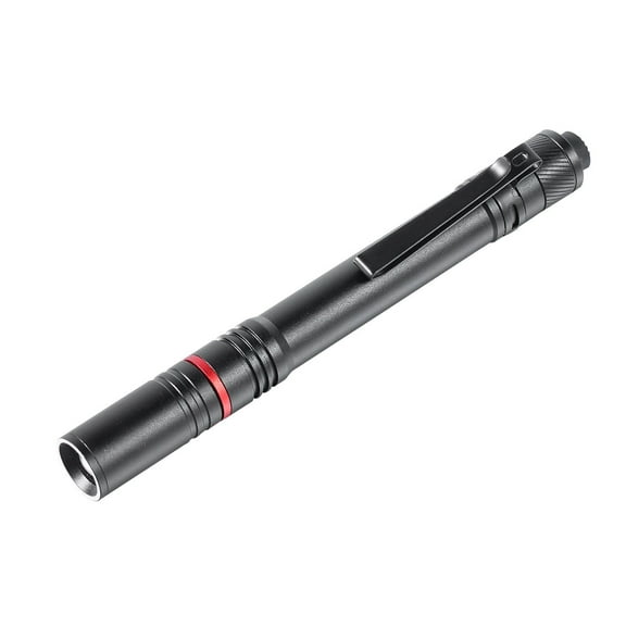 VEVOR 5.9 Inch Rechargeable Penlight, 300 lumens 3 Lighting Modes Pocket Pen Light, Adjustable Focus, IP44 Waterproof, Aluminum Alloy for Camping, Reading, Repairing, Night Walking