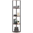 thumbnail image 1 of VEVOR 5 Tier Corner Shelf with LED Light, 64" Tall Corner Bookshelf with Storage Shelves for Collectibles,Display Shelf with Multi-color Lights Controlled Via RC/APP for Bedroom, Living Room, Office, 1 of 9