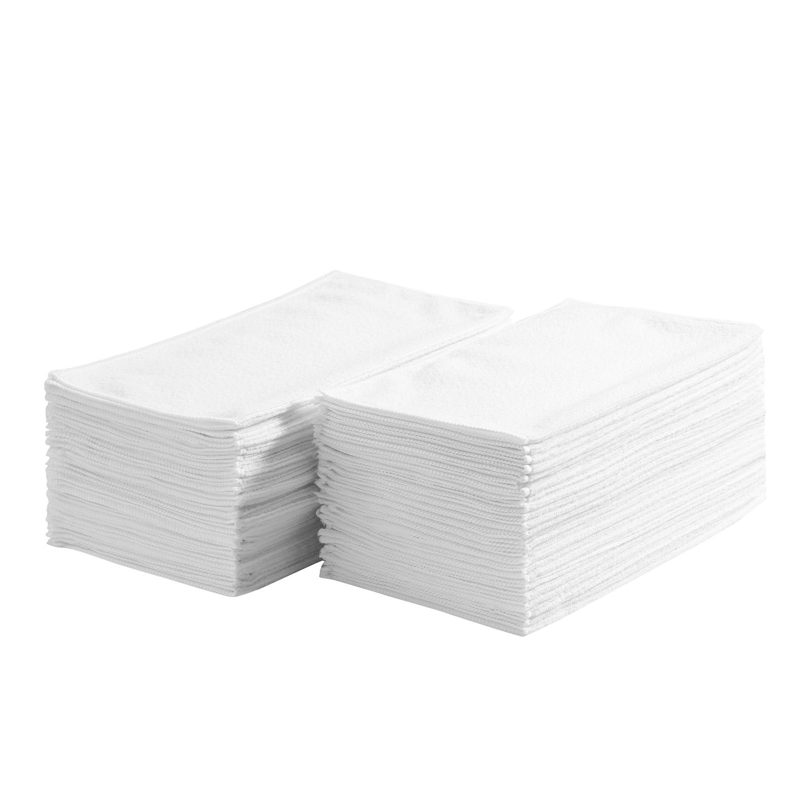 VEVOR 50 Pack White Microfiber Cleaning Cloth - Thumbnail 3
