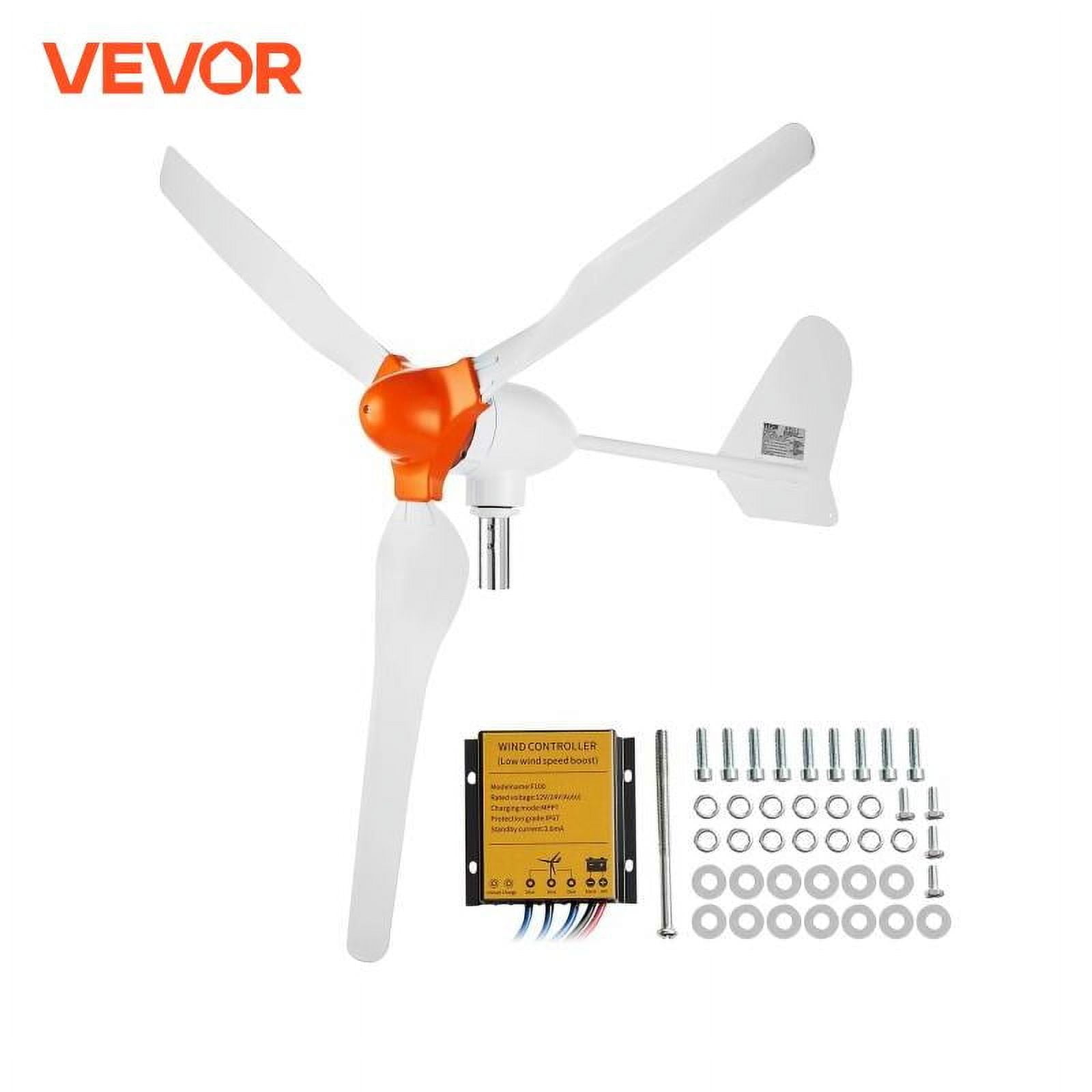 VEVOR 500W/800W Wind Turbine Generator 12V Wind Turbine Kit Wind Power ...