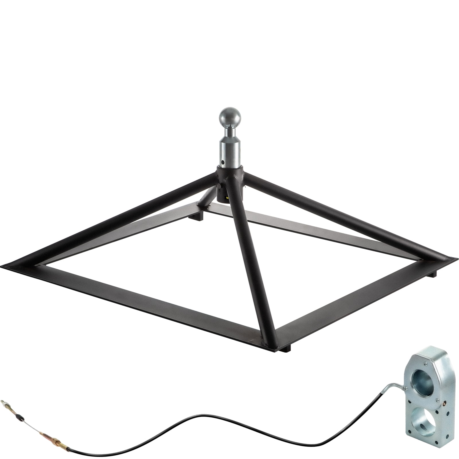 Hitch storage box for rv clearance