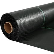 BENTISM 6.5x300 ft Heavy Duty PP Woven Weed Barrier Landscape Ground Cover 3.0Oz