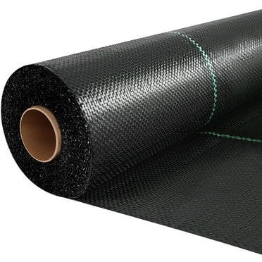 BENTISM 6.5x300 ft Heavy Duty PP Woven Weed Barrier Landscape Ground Cover 3.0Oz