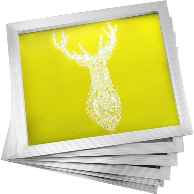 6 Pack 20x24 Aluminum Frame Silk Screen Printing Screens with