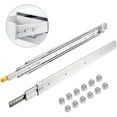 thumbnail image 1 of VEVOR 60" Heavy Duty Drawer Slides, Locking Drawer Slides 500 LBS Load Capacity Long Full Extension Drawer Slide 1 pair Side Mount Ball Bearing Drawer Glides Push to Open Drawer Runners Rail, 1 of 10