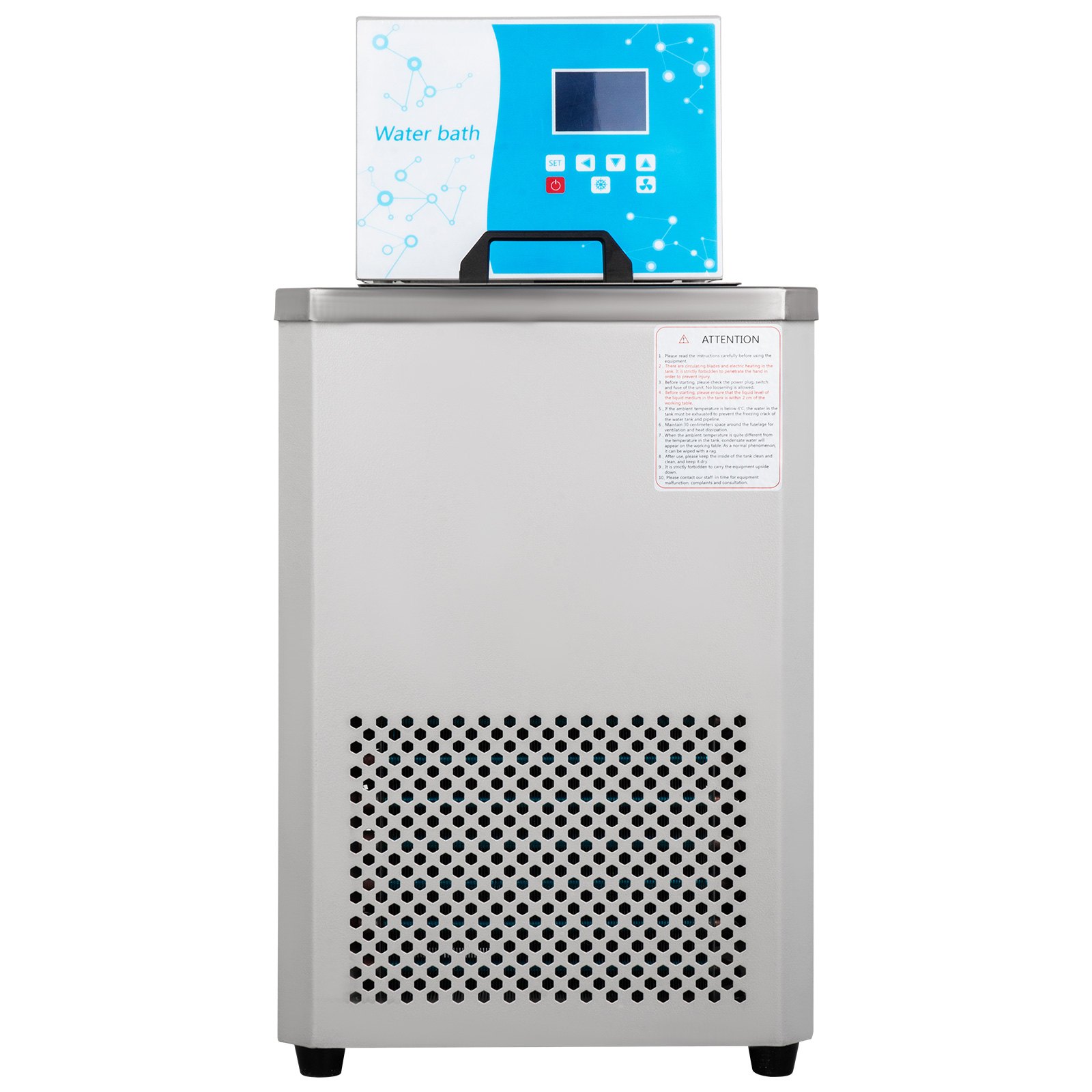 VEVOR 6L Laboratory Chiller Circulator, Low Temperature Cooling Liquid ...