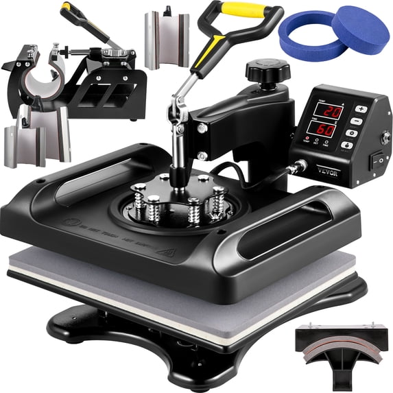 VEVOR Heat Press Machine Sublimation 12 x 15 inch