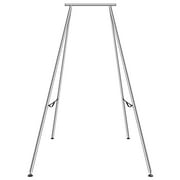 VEVOR Aerial Yoga Frame,9.67 ft Height Yoga Swing Stand,Max 551.15 lbs Load Chrome-Plated Steel Pipe Inversion Yoga Swing Stand Yoga Rig Yoga Sling Inversion Equipment for Indoor Outdoor Aerial Yoga